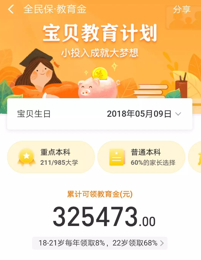 支付寶全民保教育金靠譜嗎？坑不坑看完才知道